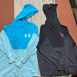 2 bundle youth small Under Armour Shirts